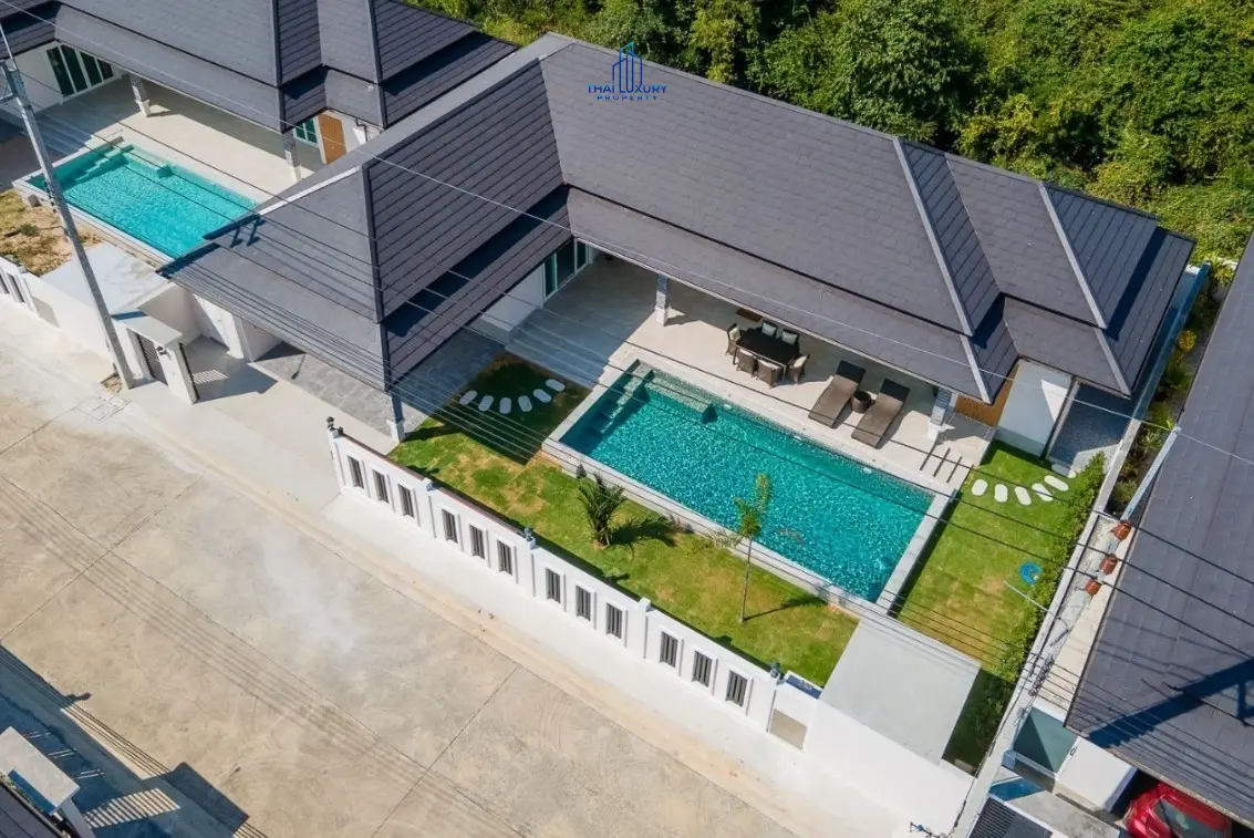 ขายวิลล่าสระว่ายน้ำสไตล์โมเดิร์น ที่ Grand Hills หัวหิน