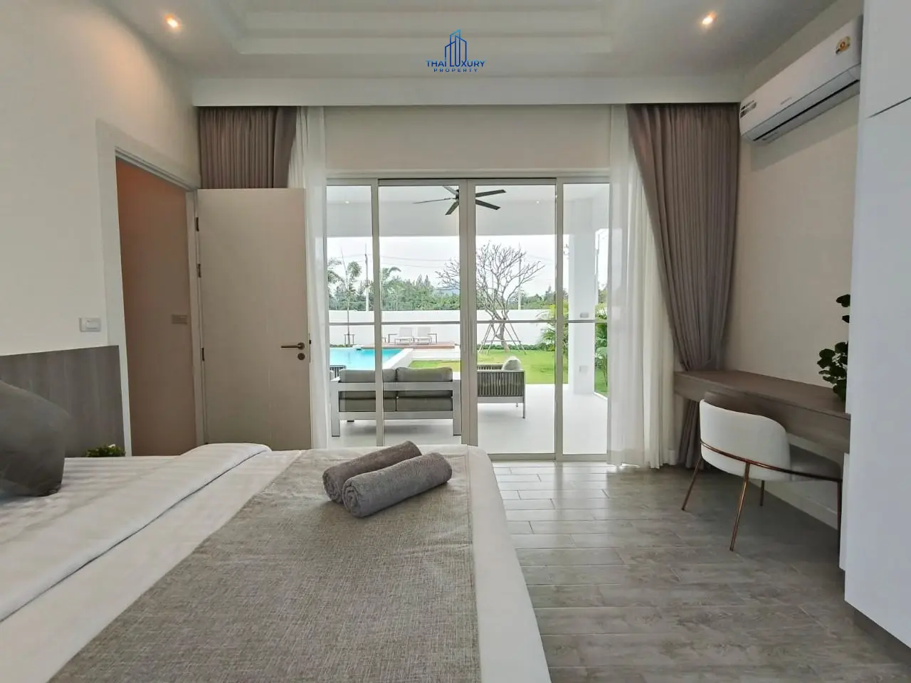 ขายวิลล่าหรู 3 ห้องนอน พร้อมสระว่ายน้ำ ใหม่เอี่ยม ที่ EEDEN LUXE หัวหิน รุ่น Linda 