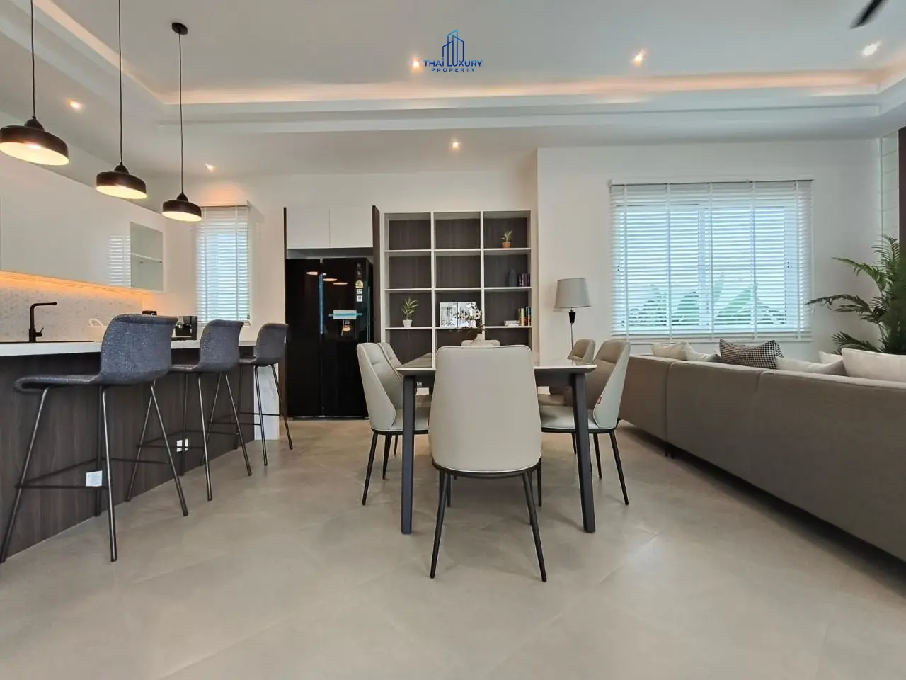 ขายวิลล่าหรู 3 ห้องนอน พร้อมสระว่ายน้ำ ใหม่เอี่ยม ที่ EEDEN LUXE หัวหิน รุ่น Linda 