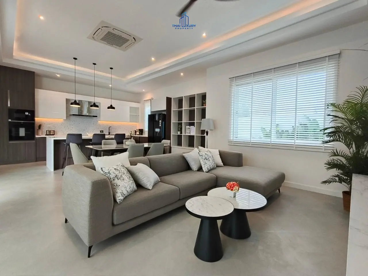 ขายวิลล่าหรู 3 ห้องนอน พร้อมสระว่ายน้ำ ใหม่เอี่ยม ที่ EEDEN LUXE หัวหิน รุ่น Linda 