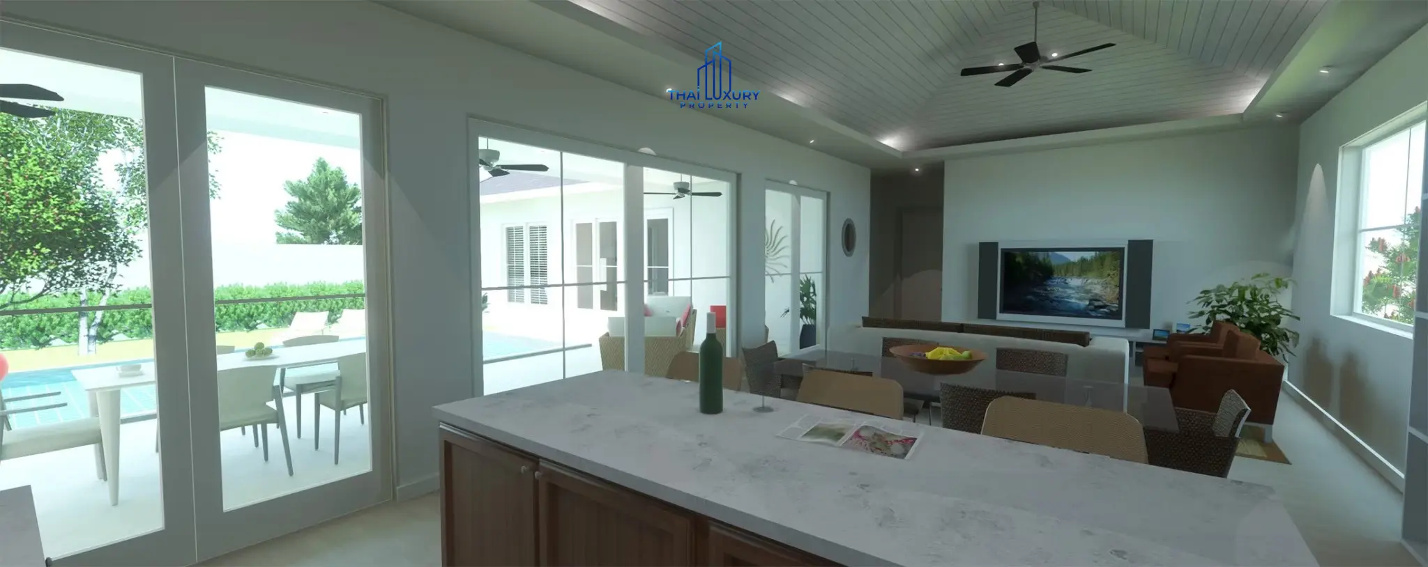 ขายวิลล่าหรู 3 ห้องนอน พร้อมสระว่ายน้ำ ใหม่เอี่ยม ที่ EEDEN LUXE หัวหิน รุ่น Aurora 