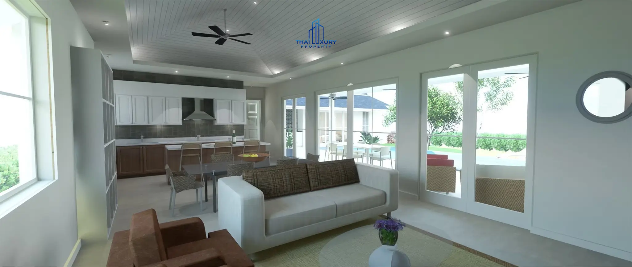 ขายวิลล่าหรู 3 ห้องนอน พร้อมสระว่ายน้ำ ใหม่เอี่ยม ที่ EEDEN LUXE หัวหิน รุ่น Aurora 