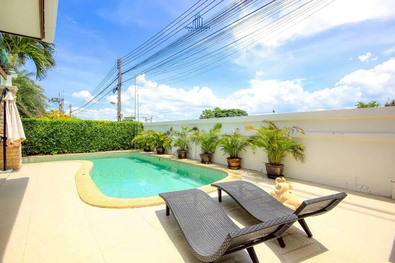 วิลล่าสวย 3 ห้องนอน พร้อมสระว่ายน้ำ ที่ Orchid Paradise Homes หัวหิน ซอย 70