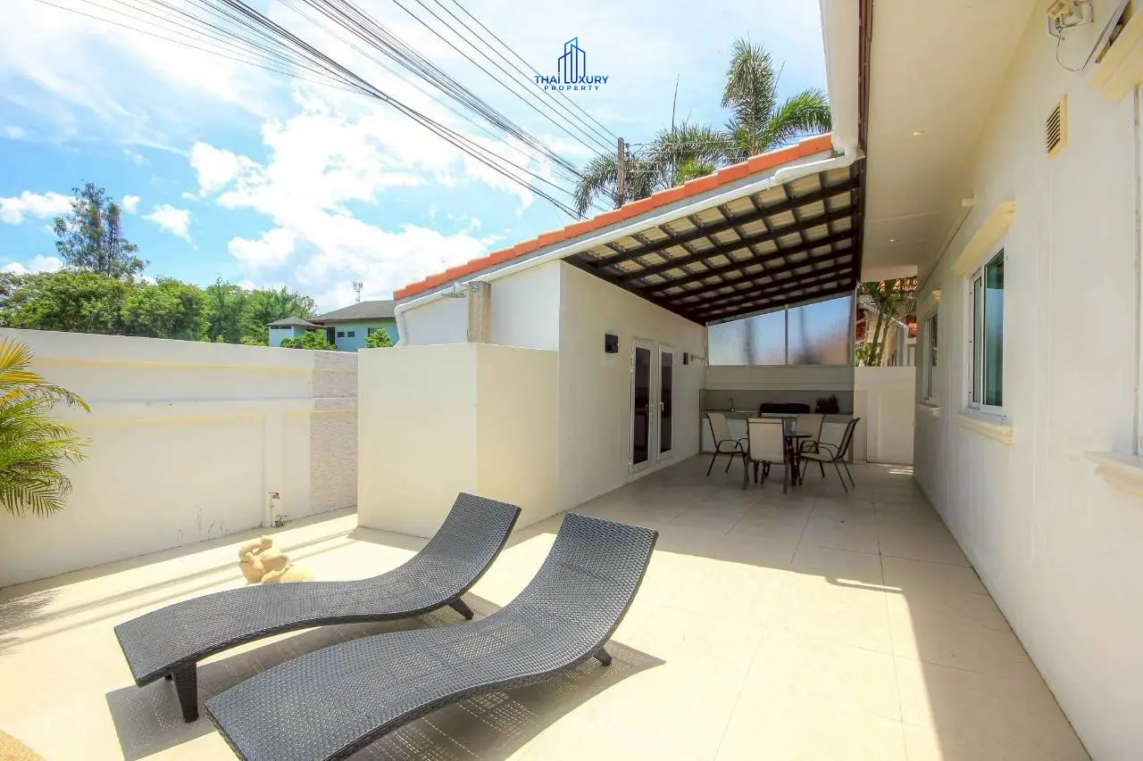 วิลล่าสวย 3 ห้องนอน พร้อมสระว่ายน้ำ ที่ Orchid Paradise Homes หัวหิน ซอย 70