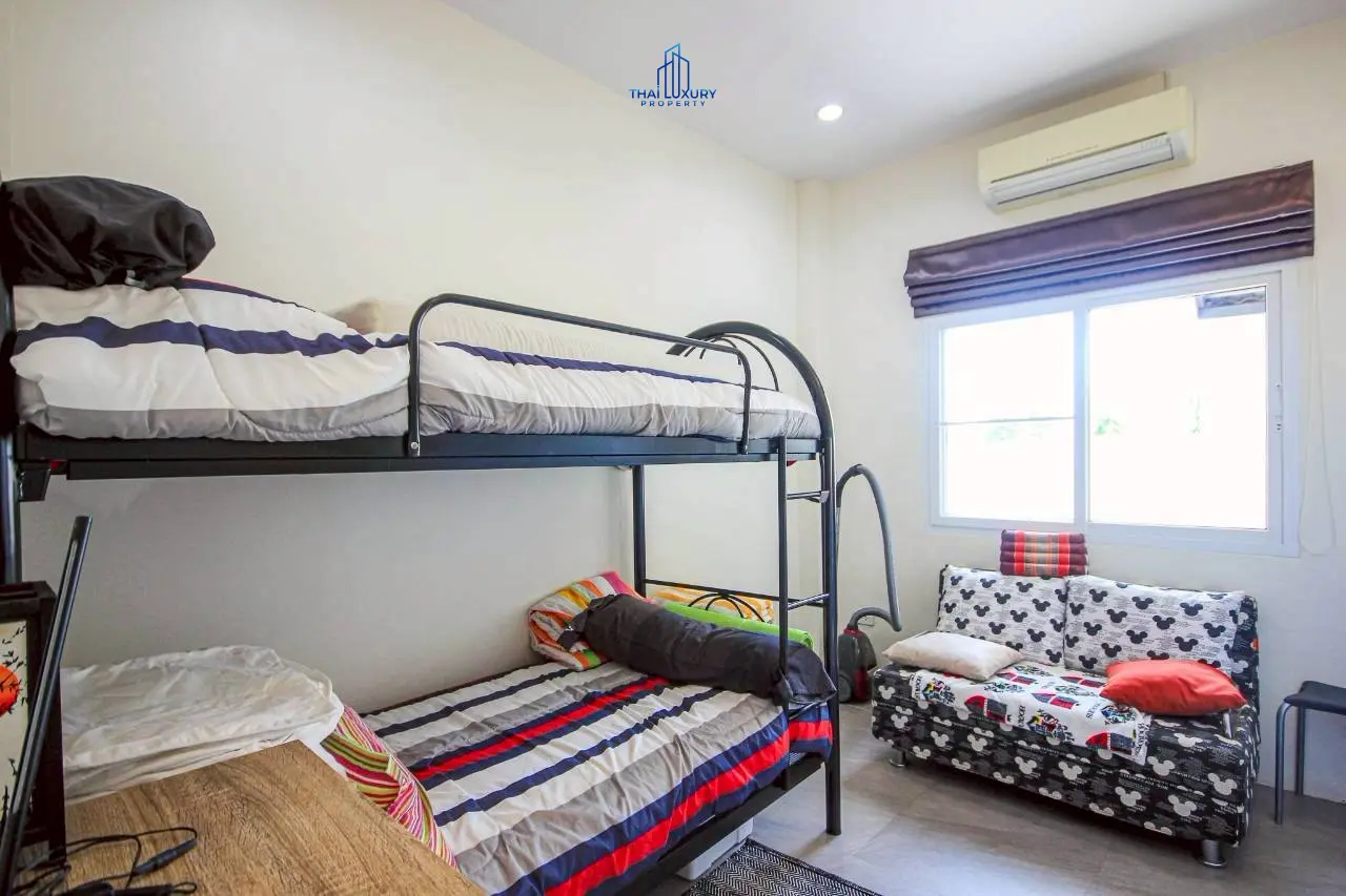 วิลล่าสวย 3 ห้องนอน พร้อมสระว่ายน้ำ ที่ Orchid Paradise Homes หัวหิน ซอย 70