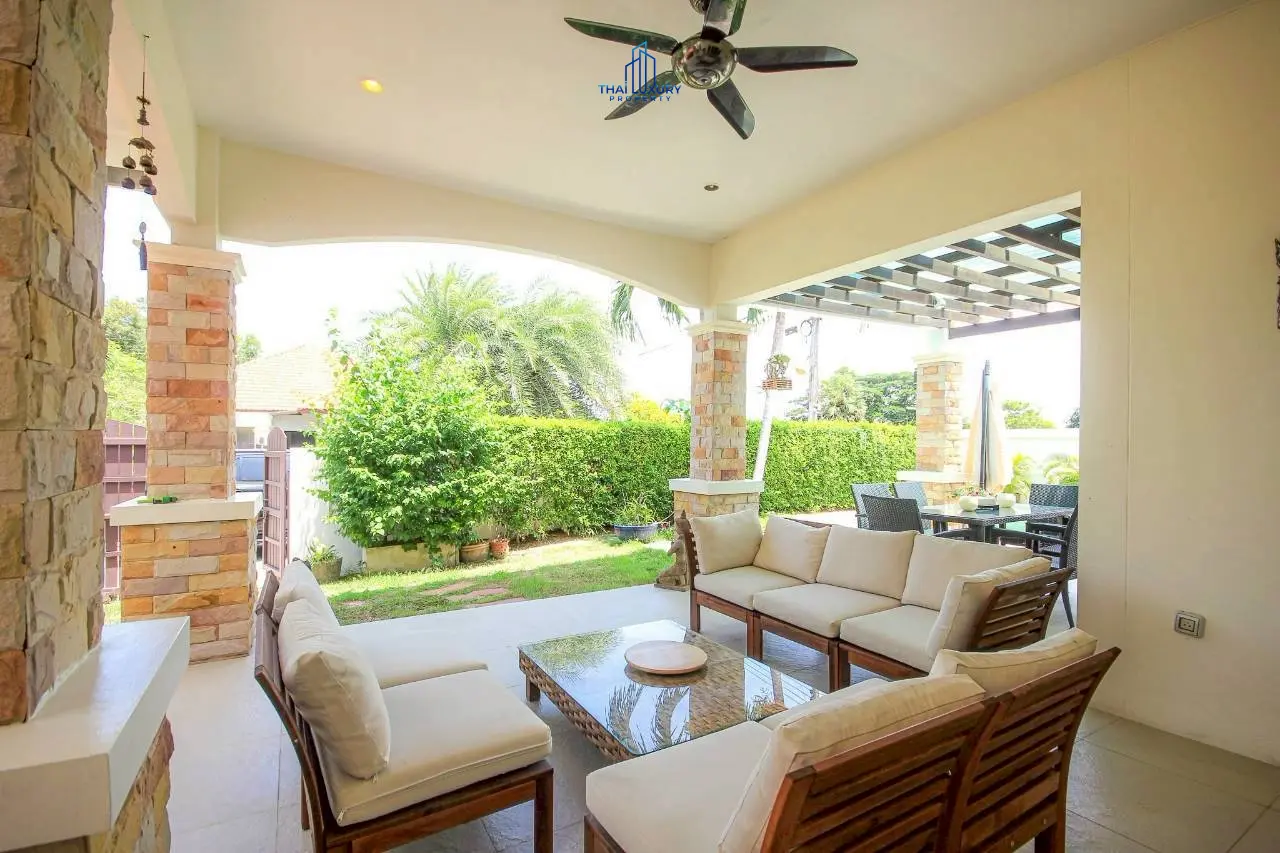 วิลล่าสวย 3 ห้องนอน พร้อมสระว่ายน้ำ ที่ Orchid Paradise Homes หัวหิน ซอย 70