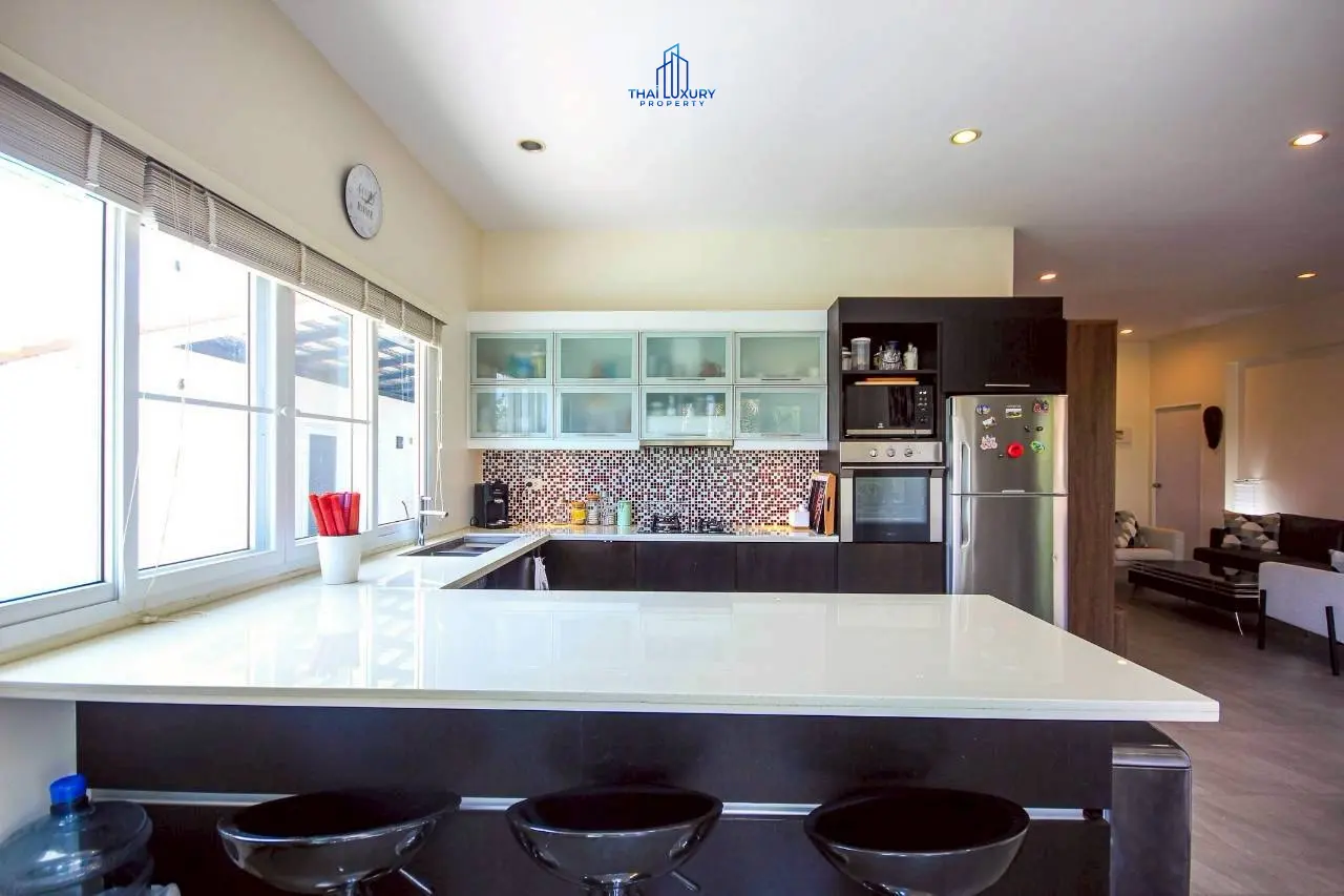 วิลล่าสวย 3 ห้องนอน พร้อมสระว่ายน้ำ ที่ Orchid Paradise Homes หัวหิน ซอย 70
