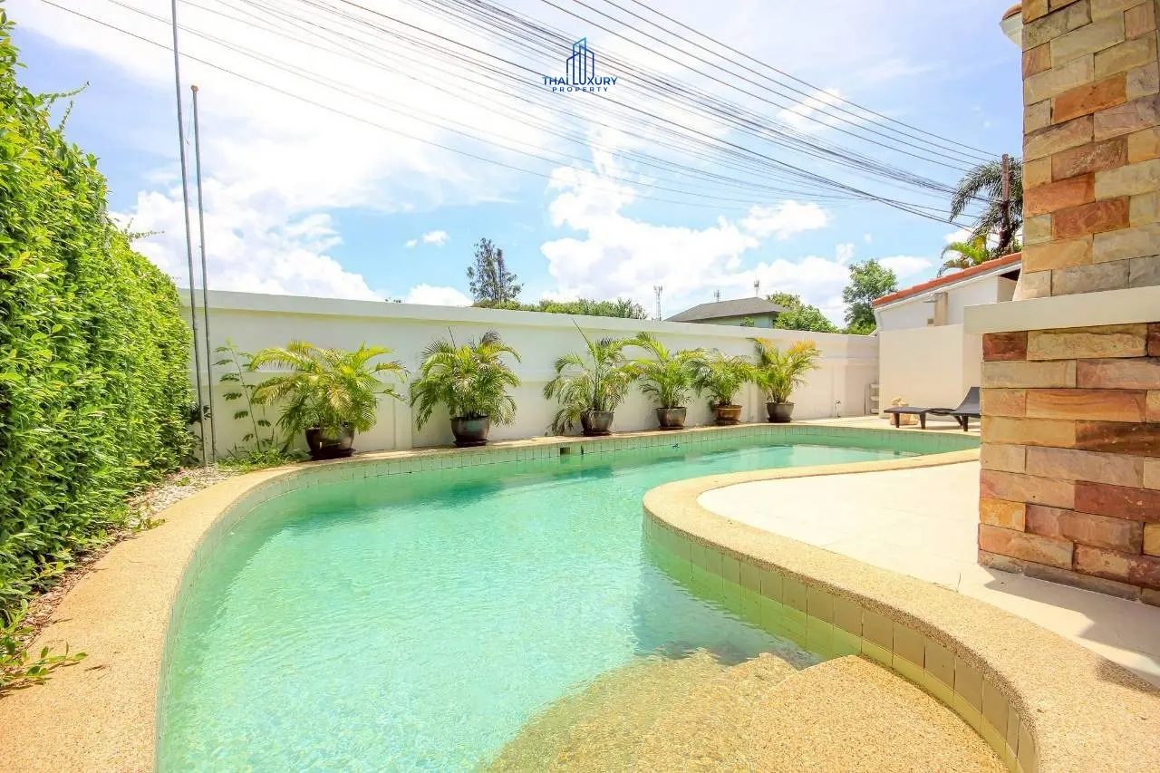 วิลล่าสวย 3 ห้องนอน พร้อมสระว่ายน้ำ ที่ Orchid Paradise Homes หัวหิน ซอย 70