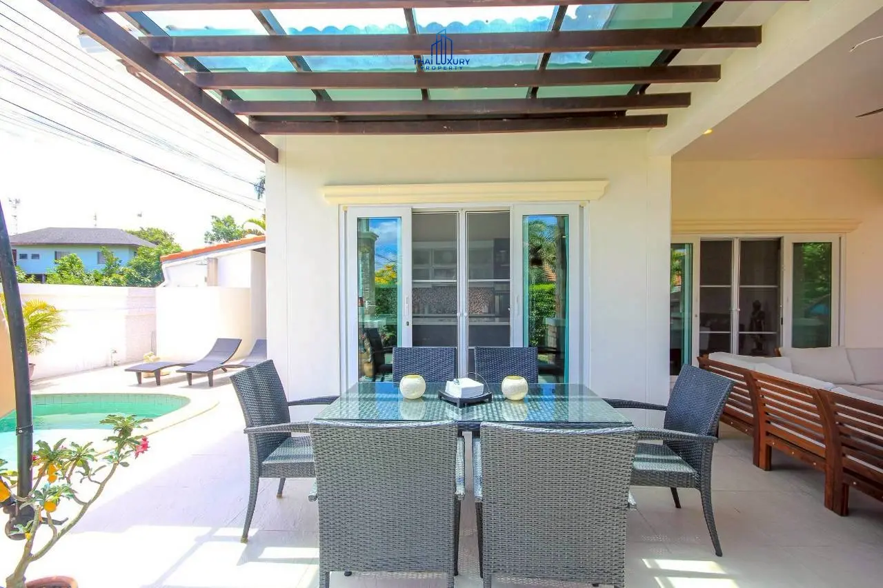 วิลล่าสวย 3 ห้องนอน พร้อมสระว่ายน้ำ ที่ Orchid Paradise Homes หัวหิน ซอย 70