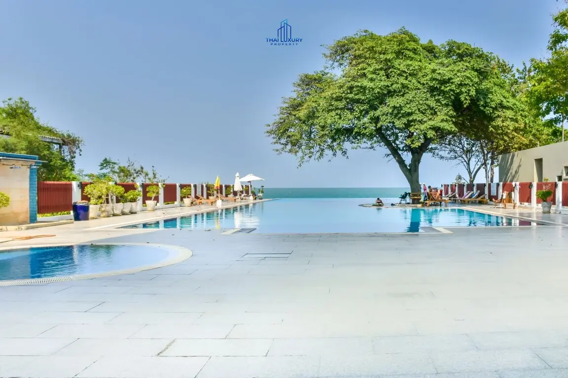 คอนโดสุดหรู 3 ห้องนอน วิวทะเล ที่บ้านสวนริมทราย หัวหิน