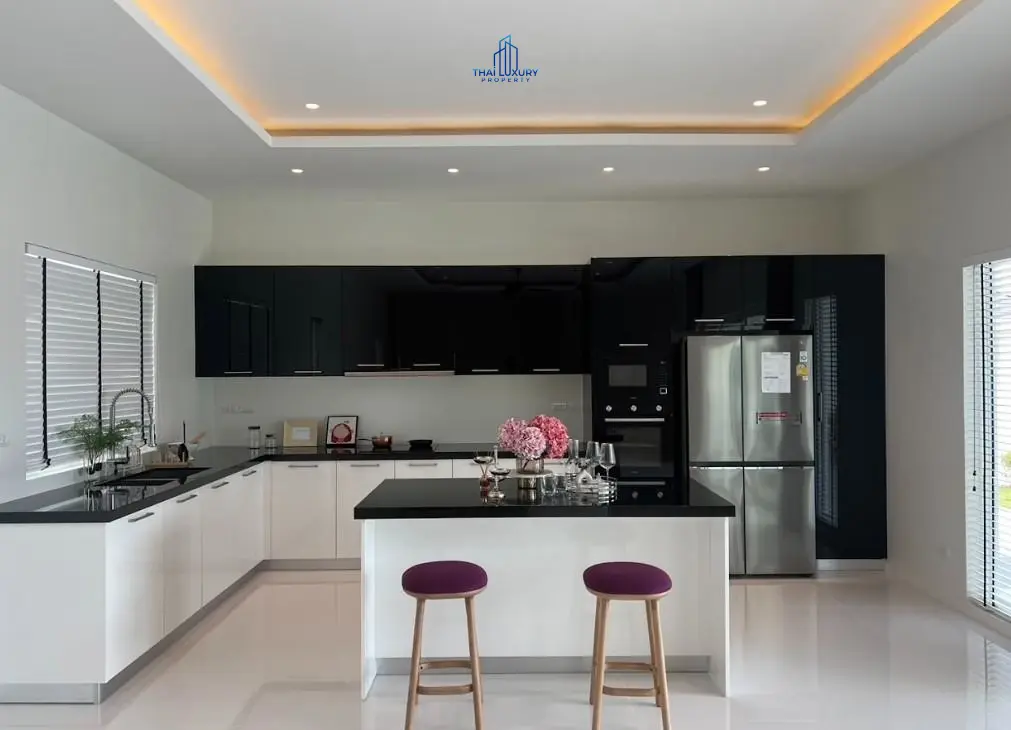 ขายวิลล่าสระว่ายน้ำสไตล์โมเดิร์น 3 ห้องนอน ที่ Aria 3 หัวหิน