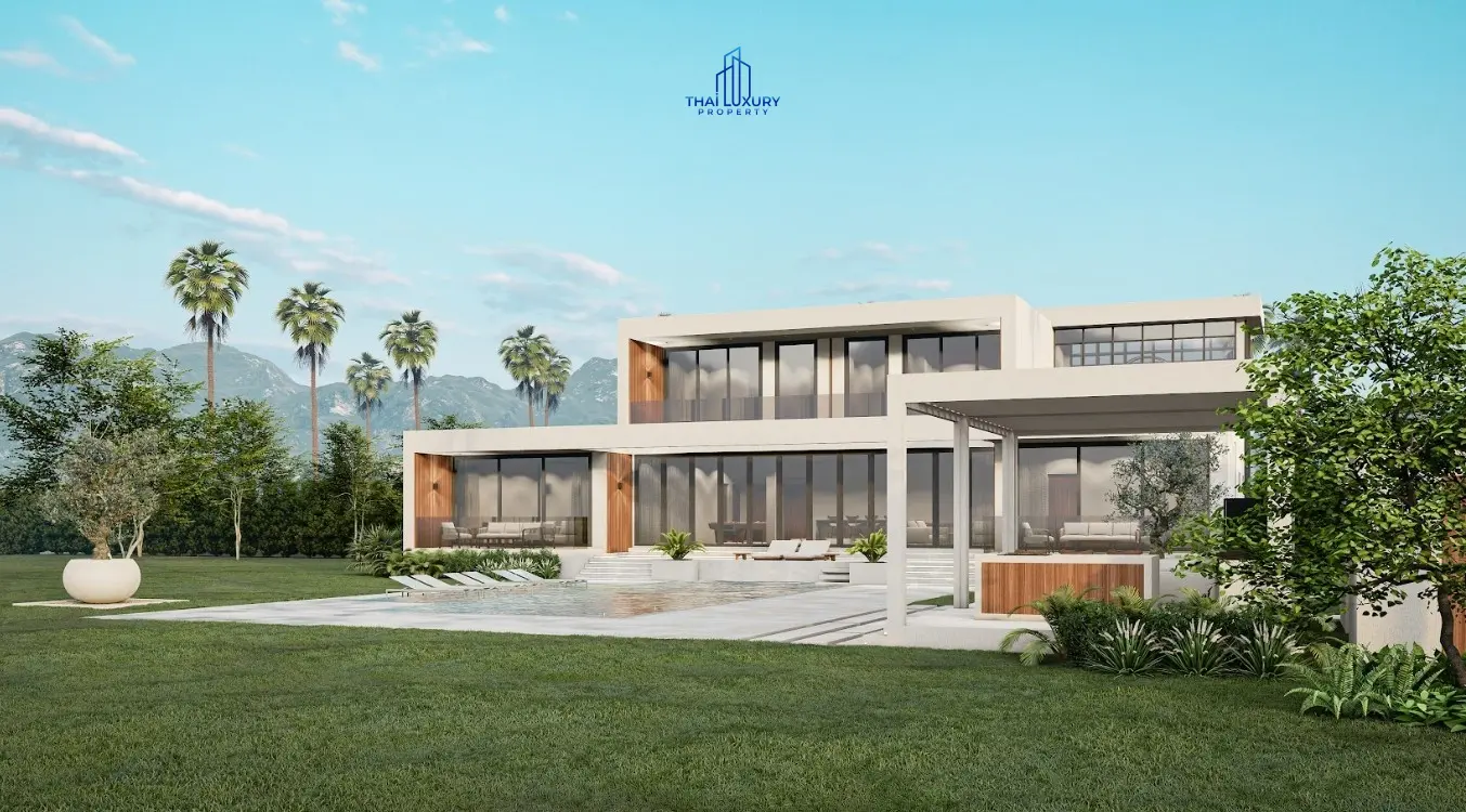 Luxury 2-Storey 4 Bedrooms Villa with Private Swimming Pool for Sale at Villa Samata Pranburi