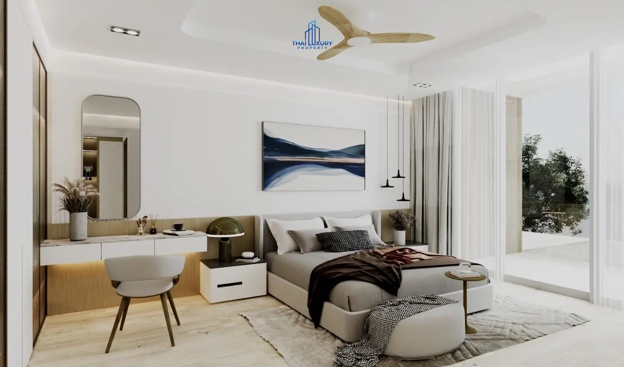 Luxury 2-Storey 4 Bedrooms Villa with Private Swimming Pool for Sale at Villa Samata Pranburi