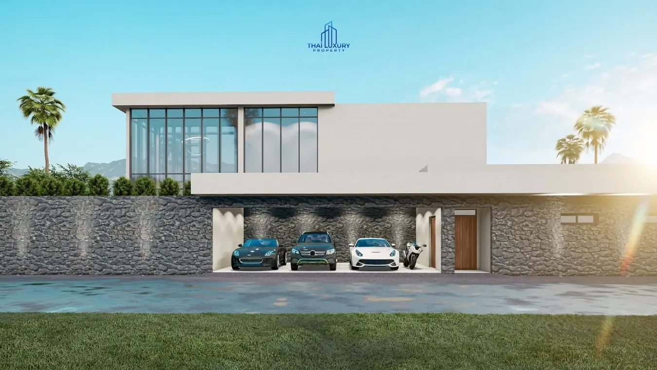 Luxury 2-Storey 4 Bedrooms Villa with Private Swimming Pool for Sale at Villa Samata Pranburi