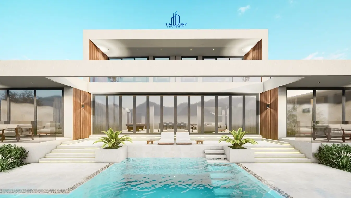 Luxury 2-Storey 4 Bedrooms Villa with Private Swimming Pool for Sale at Villa Samata Pranburi