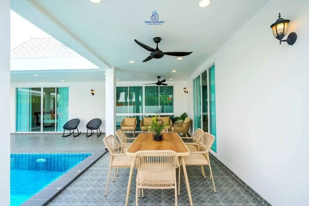 ขายวิลล่าสไตล์โมเดิร์นสุดหรู พร้อมสระว่ายน้ำ ที่ Winner Hua Hin