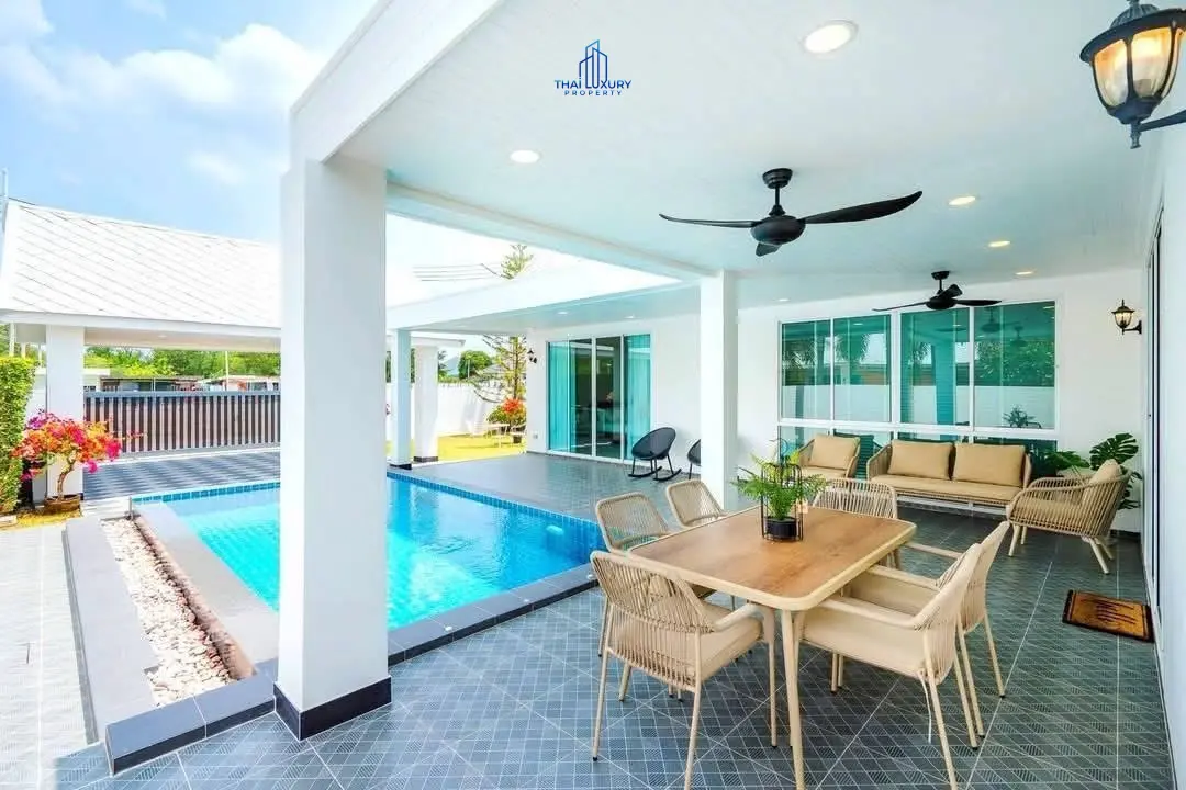 ขายวิลล่าสไตล์โมเดิร์นสุดหรู พร้อมสระว่ายน้ำ ที่ Winner Hua Hin