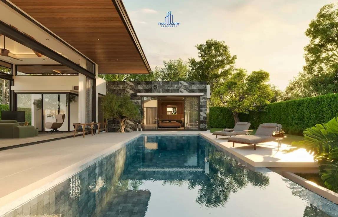 ขายวิลล่าสุดหรู 3 ห้องนอน พร้อมสระว่ายน้ำ - ประเภท S ที่ BOTANICA LUXURY HUA HIN