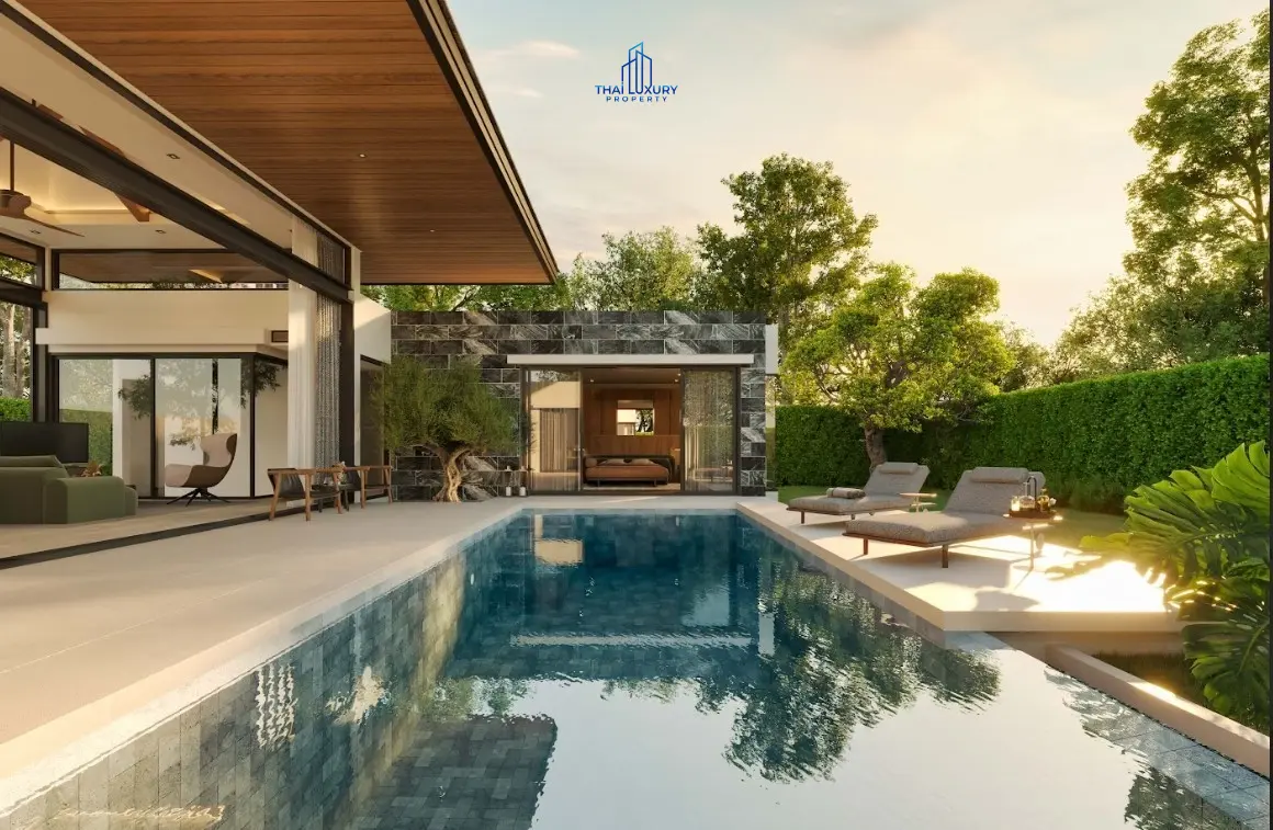 ขายวิลล่าสุดหรู 3 ห้องนอน พร้อมสระว่ายน้ำ - ประเภท S ที่ BOTANICA LUXURY HUA HIN