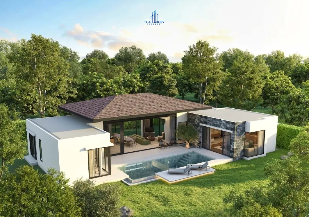 ขายวิลล่าสุดหรู 3 ห้องนอน พร้อมสระว่ายน้ำ - ประเภท S ที่ BOTANICA LUXURY HUA HIN