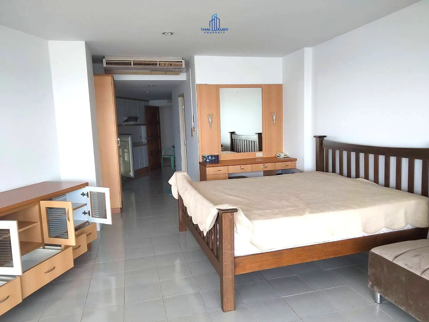 ปล่อยเช่าคอนโดริมทะเล 1 ห้องนอน ที่ Sandy Beach ชะอำ