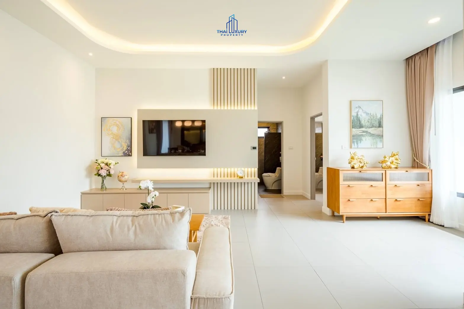 ขายบ้านสไตล์โมเดิร์น 3 ห้องนอน ที่ FullRich Asset หัวหิน–ชะอำ เฟส 9