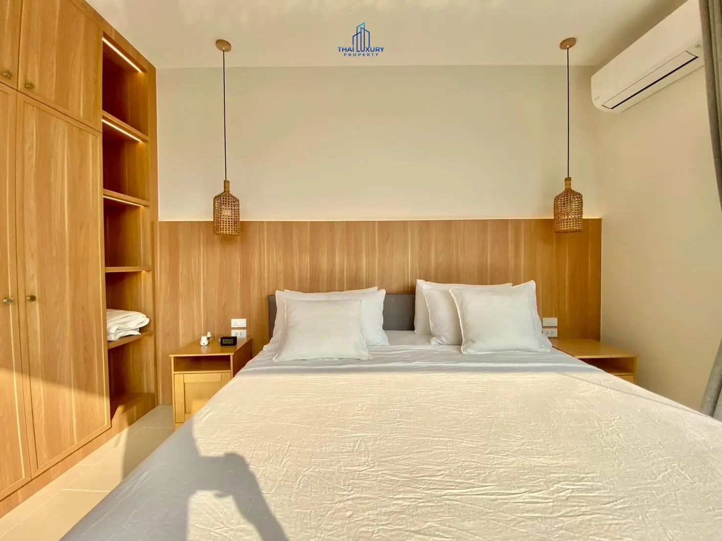 วิลล่าสไตล์โมเดิร์น 3 ห้องนอน พร้อมสระว่ายน้ำ สำหรับขาย ที่ La Felice หัวหิน ใกล้สนามกอล์ฟไพน์แอปเปิล วัลเลย์