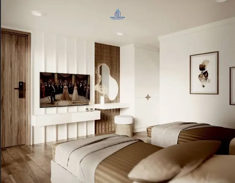 วิลล่าสระว่ายน้ำสุดหรู 3 ห้องนอน ริมทะเล ที่ Pran A Luxe ปราณบุรี