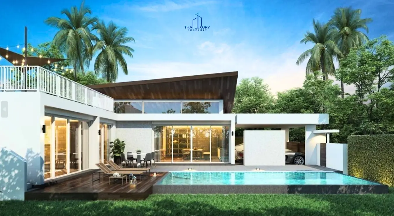 วิลล่าสระว่ายน้ำสุดหรู 3 ห้องนอน ริมทะเล ที่ Pran A Luxe ปราณบุรี