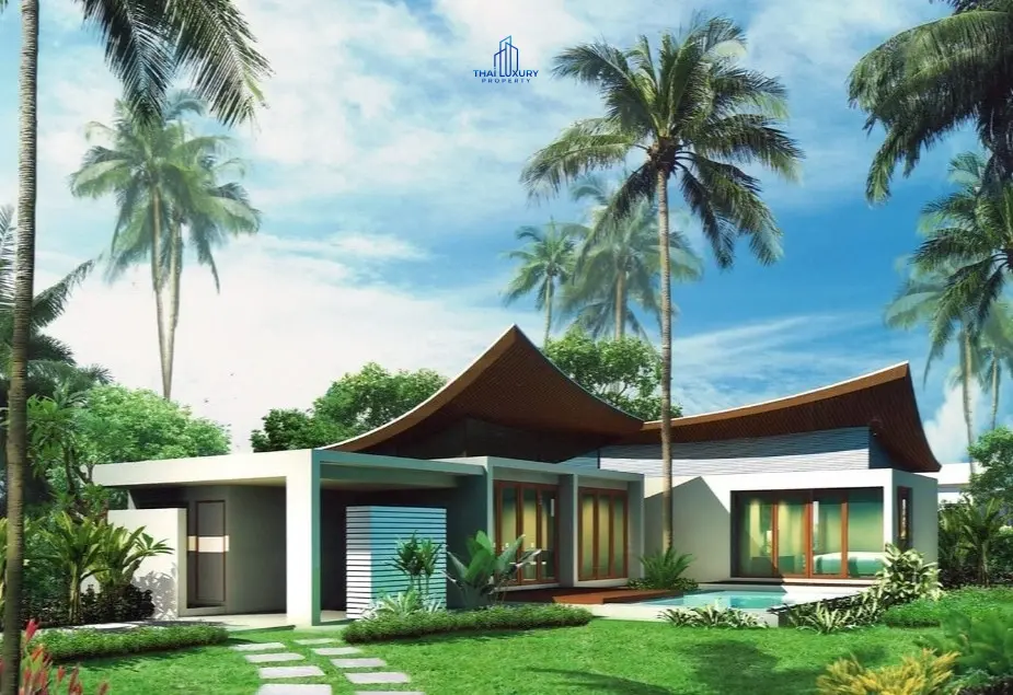 วิลล่าสระว่ายน้ำสุดหรู 3 ห้องนอน ริมทะเล ที่ Pran A Luxe ปราณบุรี