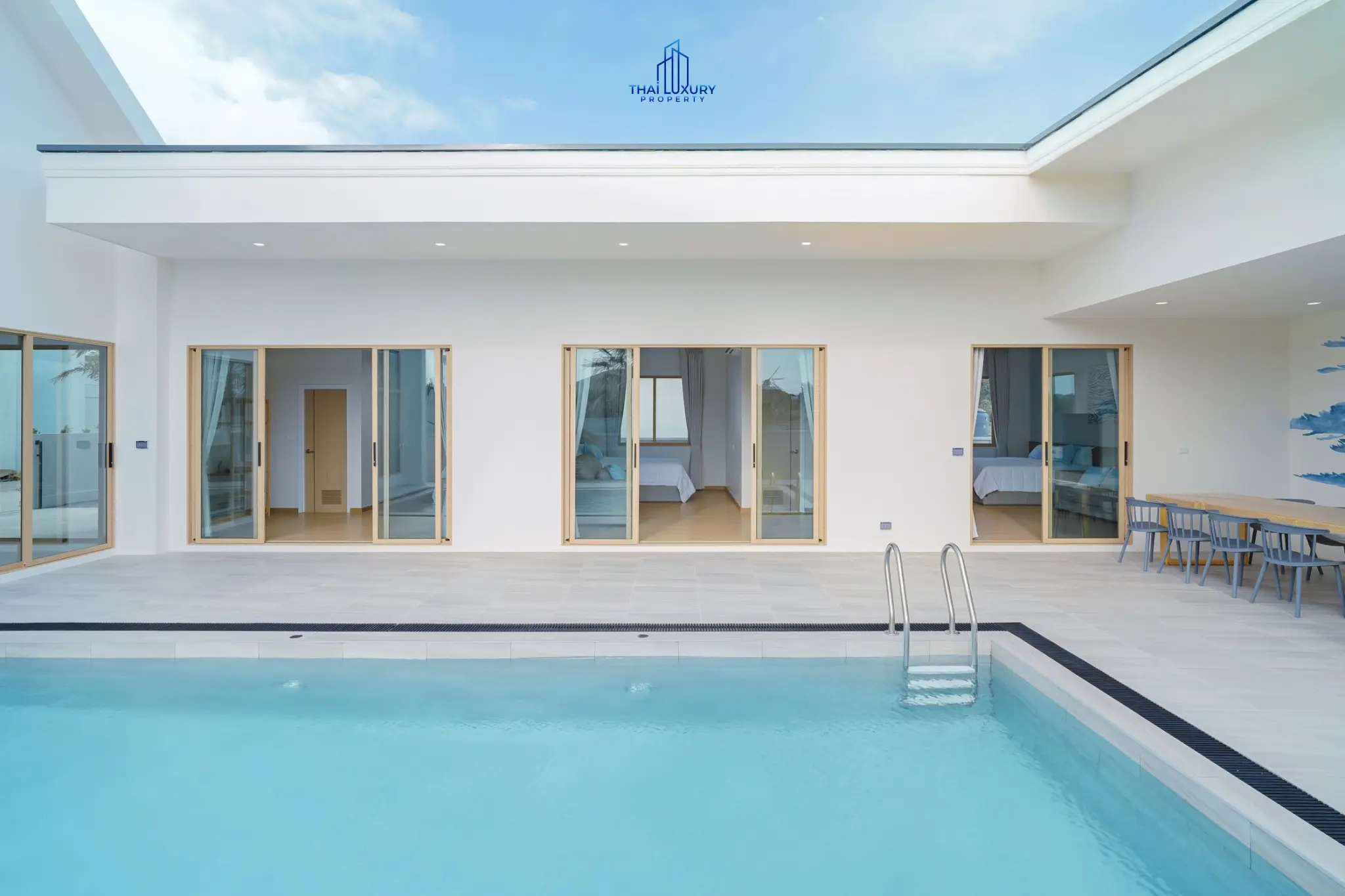 วิลล่าสระว่ายน้ำสไตล์นอร์ดิกใหม่เอี่ยม สำหรับขาย ที่ TALAYCATION หัวหิน – ปราณบุรี