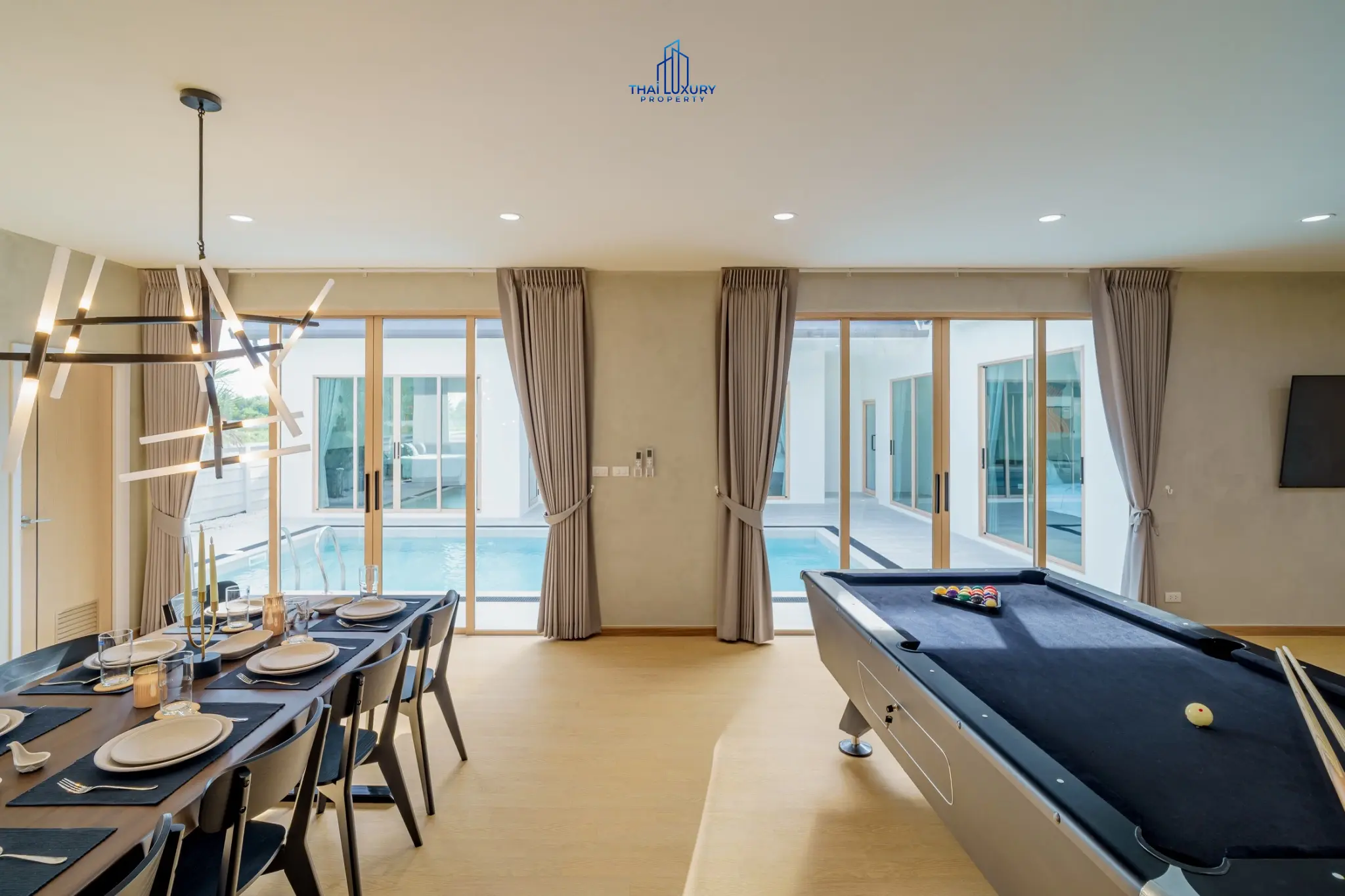 ขายวิลล่าสระว่ายน้ำสไตล์นอร์ดิกใหม่เอี่ยม 5 ห้องนอน สำหรับขาย ที่ TALAYCATION หัวหิน – ปราณบุรี