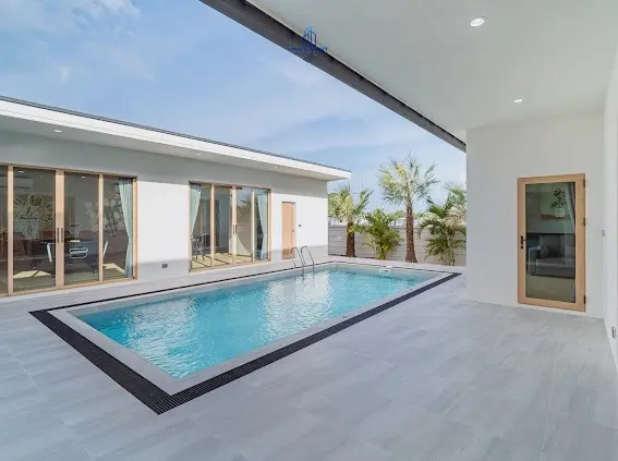 ขายวิลล่าสระว่ายน้ำสไตล์นอร์ดิกใหม่เอี่ยม 5 ห้องนอน สำหรับขาย ที่ TALAYCATION หัวหิน – ปราณบุรี
