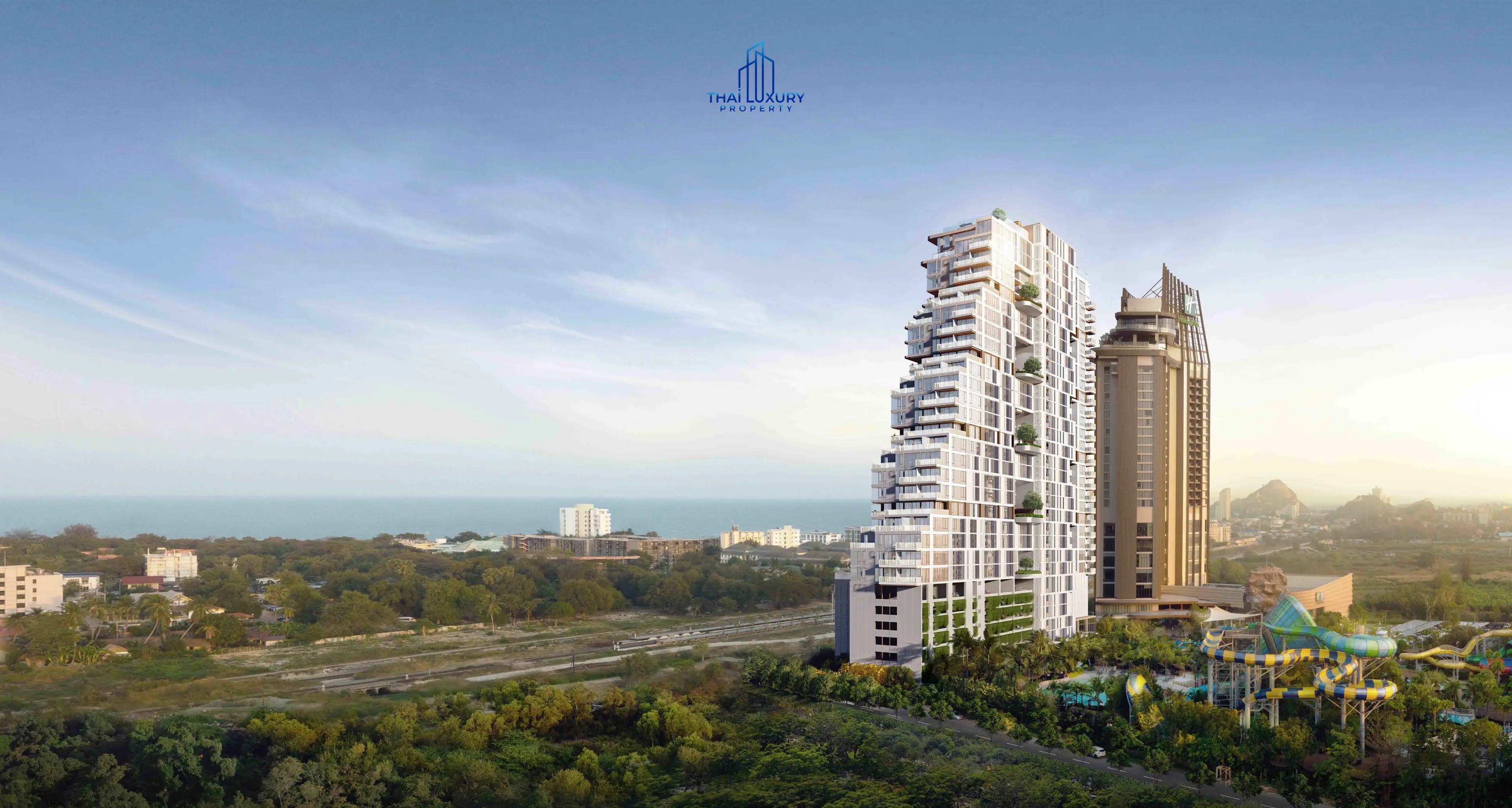 คอนโดหรูใหม่เอี่ยม 1 ห้องนอน เห็นวิวทะเล ที่ VEHHA HUA HIN