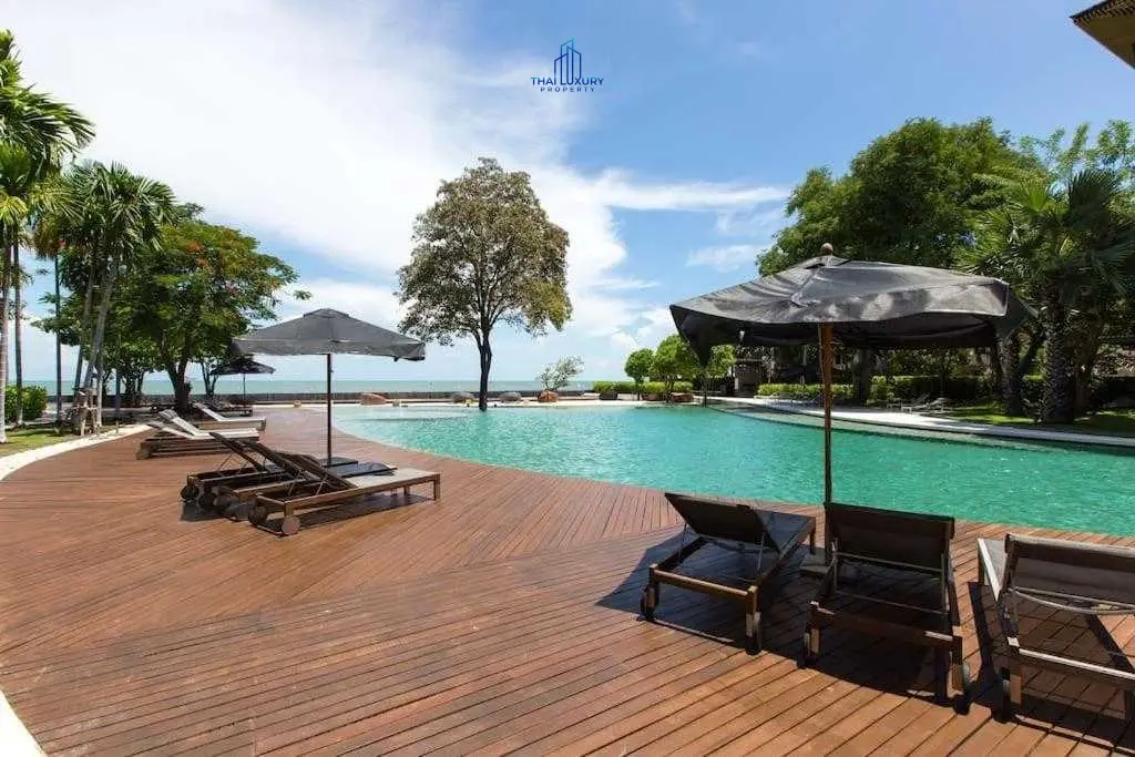 คอนโดริมทะเล 1 ห้องนอน ที่บ้านแสนสุข หัวหิน สำหรับขาย