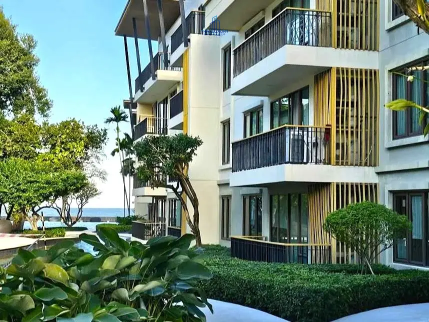 คอนโดริมทะเล 1 ห้องนอน ที่บ้านแสนสุข หัวหิน สำหรับขาย