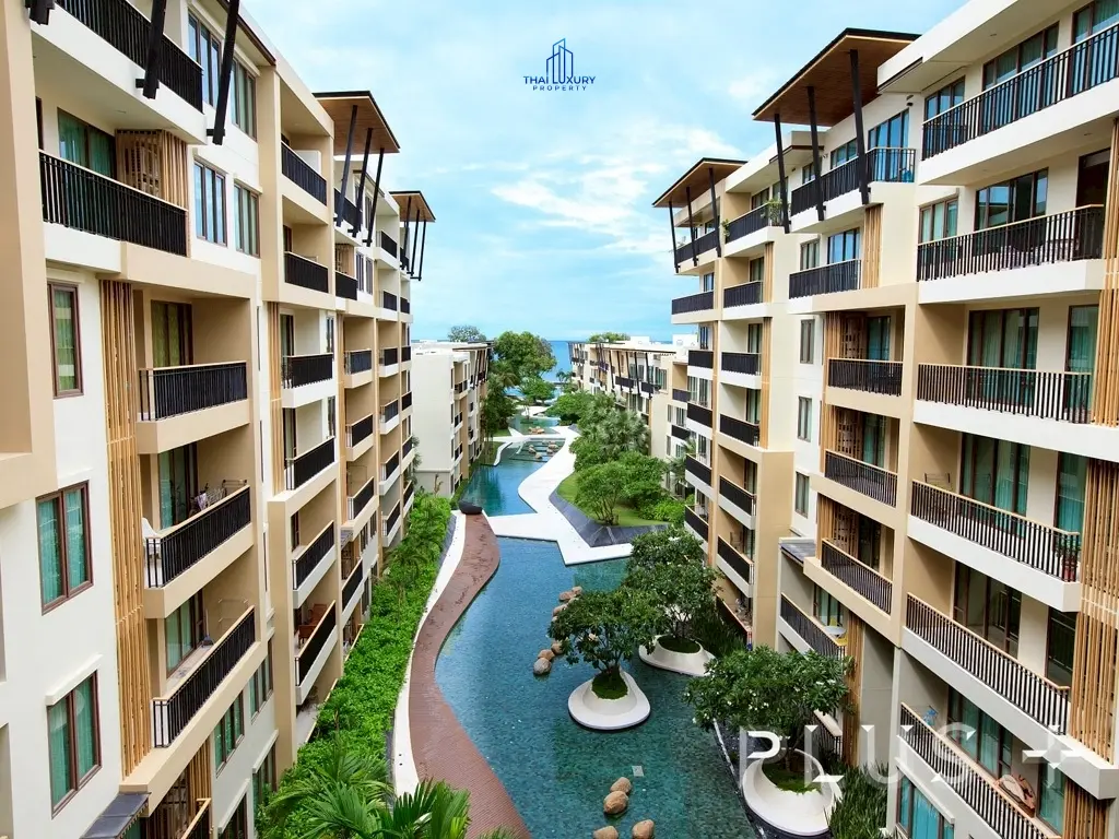 คอนโดริมทะเล 1 ห้องนอน ที่บ้านแสนสุข หัวหิน สำหรับขาย