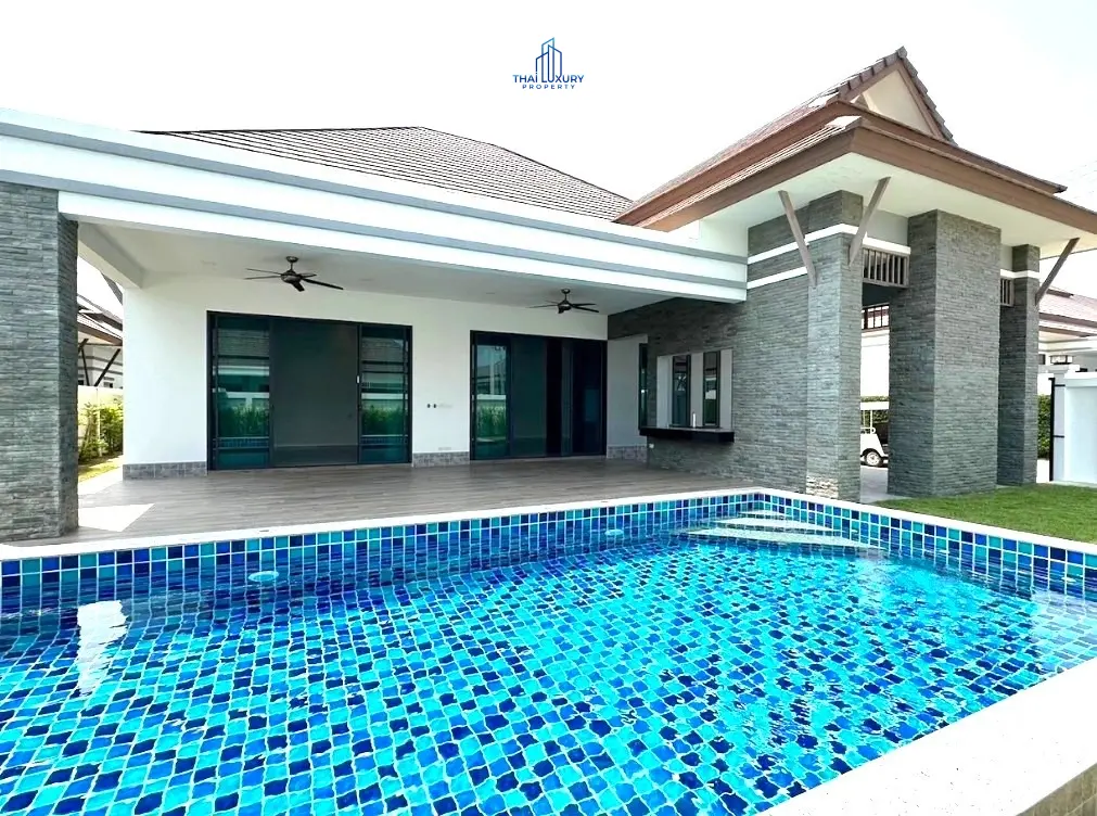 วิลล่าสระว่ายน้ำ 3 ห้องนอนสุดสวย ที่ Plumeria Pool Villa หัวหิน - ชะอำ
