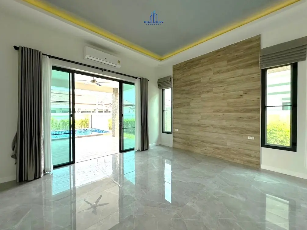 วิลล่าสระว่ายน้ำ 3 ห้องนอนสุดสวย ที่ Plumeria Pool Villa หัวหิน - ชะอำ