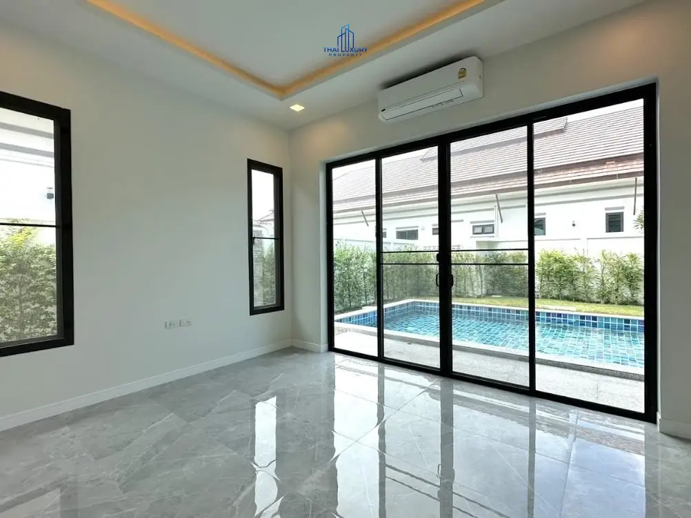 วิลล่าสระว่ายน้ำ 3 ห้องนอนสุดสวย ที่ Plumeria Pool Villa หัวหิน - ชะอำ