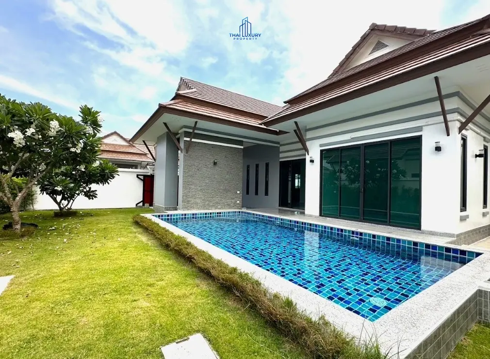 วิลล่าสระว่ายน้ำ 3 ห้องนอนสุดสวย ที่ Plumeria Pool Villa หัวหิน - ชะอำ