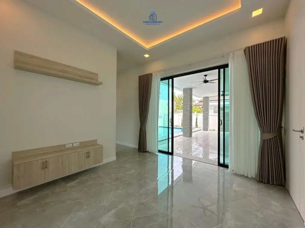 วิลล่าสระว่ายน้ำ 3 ห้องนอนสุดสวย ที่ Plumeria Pool Villa หัวหิน - ชะอำ