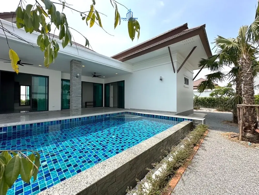 วิลล่าสระว่ายน้ำ 3 ห้องนอนสุดสวย ที่ Plumeria Pool Villa หัวหิน - ชะอำ