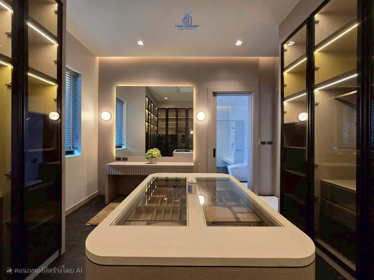วิลล่าหรู บนสนามกอล์ฟ พร้อมสระว่ายน้ำส่วนตัว ที่ Palm Hills Golf Course หัวหิน – ชะอำ