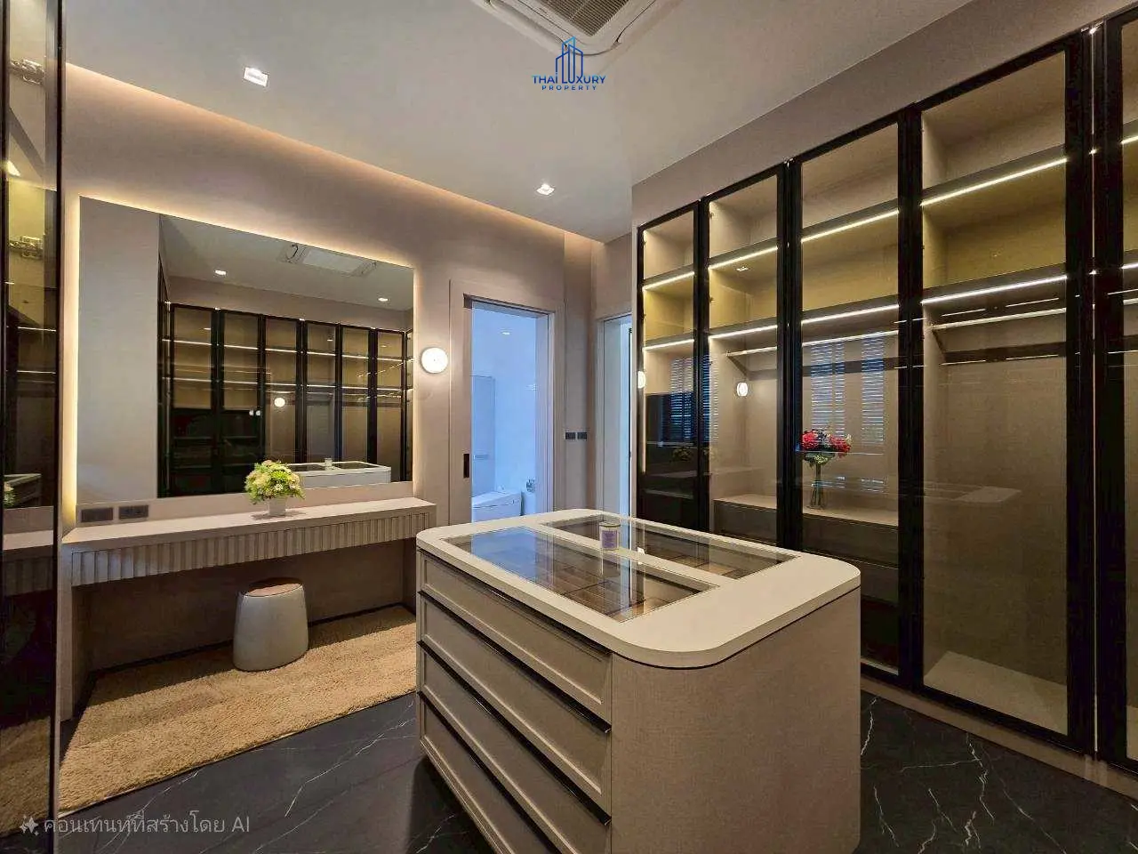 วิลล่าหรู บนสนามกอล์ฟ พร้อมสระว่ายน้ำส่วนตัว ที่ Palm Hills Golf Course หัวหิน – ชะอำ