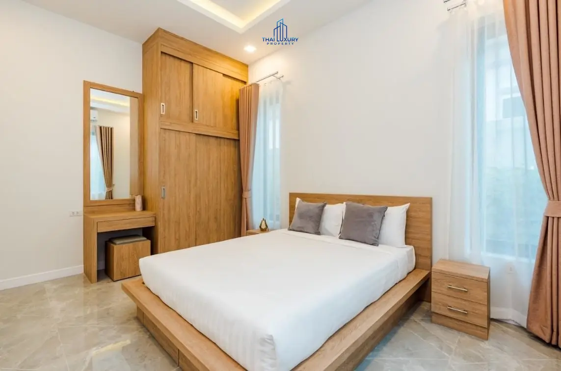 วิลล่าสระว่ายน้ำสุดหรู 3 ห้องนอนสุดสวย ที่ Plumeria Pool Villa หัวหิน - ชะอำ