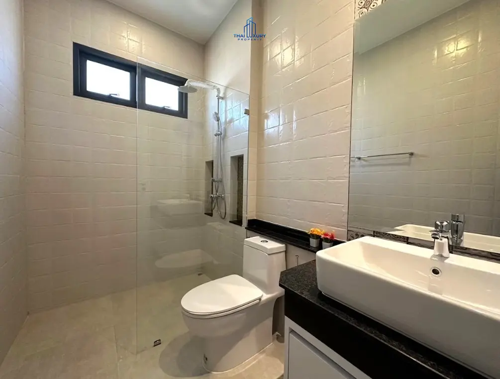 วิลล่าสระว่ายน้ำสุดหรู 3 ห้องนอนสุดสวย ที่ Plumeria Pool Villa หัวหิน - ชะอำ