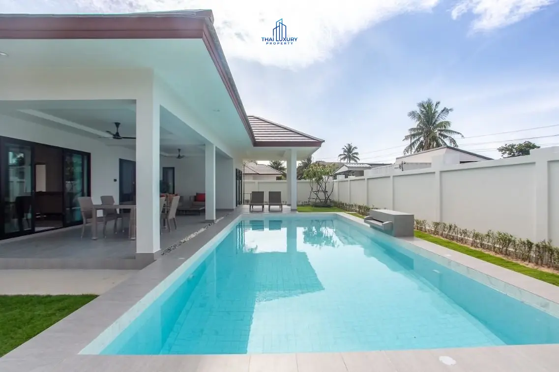 ขายวิลล่าสระว่ายน้ำ 3 ห้องนอนสุดหรู ที่ Chada Homes ซอย 112