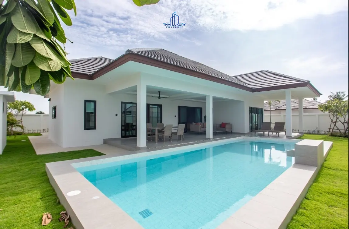 ขายวิลล่าสระว่ายน้ำ 3 ห้องนอนสุดหรู ที่ Chada Homes ซอย 112