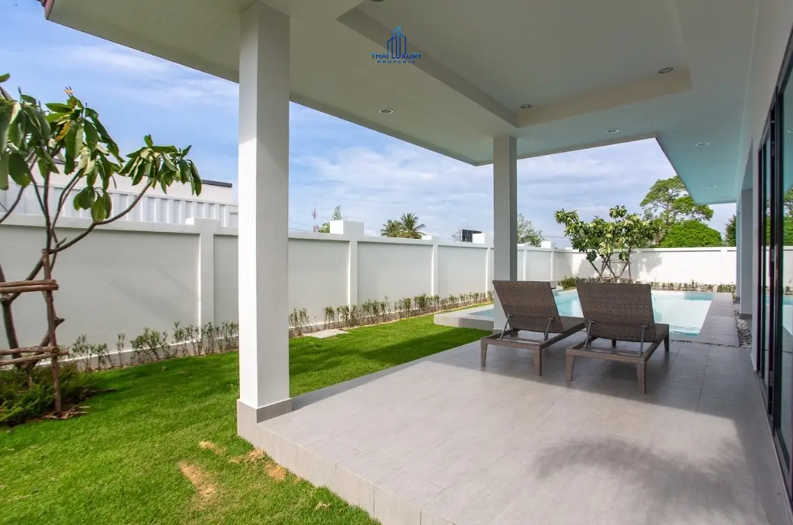 ขายวิลล่าสระว่ายน้ำ 3 ห้องนอนสุดหรู ที่ Chada Homes ซอย 112